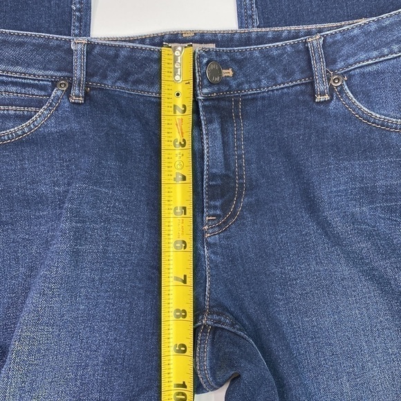 J.Jill Stretch Skinny Medium Dark Wash Jeans Size 6 - Picture 10 of 14